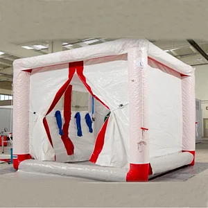 Quick Assembly Epidemic Disinfection Tunnel Isolate Tent Inflatable Medical Tent With Disinfection