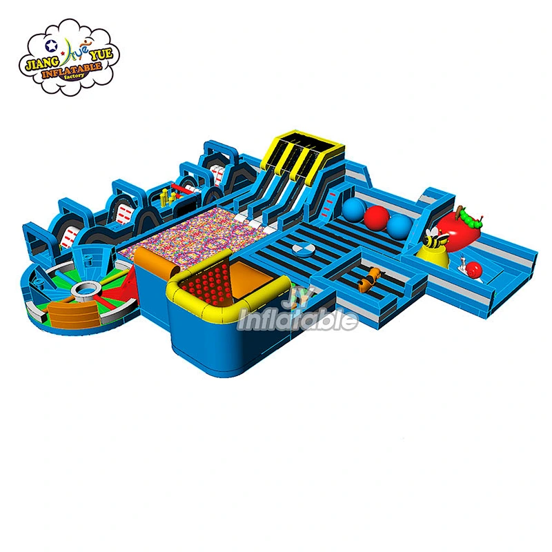 Giant Quality Different Themes Amusement Inflatable Game Park  Trampoline Castle