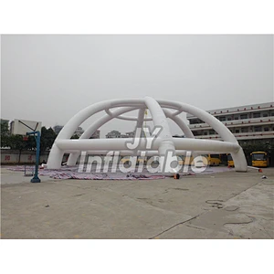 Custom Logo Portable 6 Legs Inflatable Spider Dome Tent With LED Light For Advertising