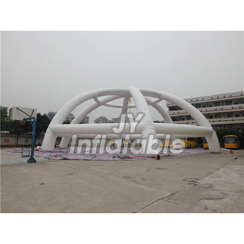 Custom Logo Portable 6 Legs Inflatable Spider Dome Tent With LED Light For Advertising