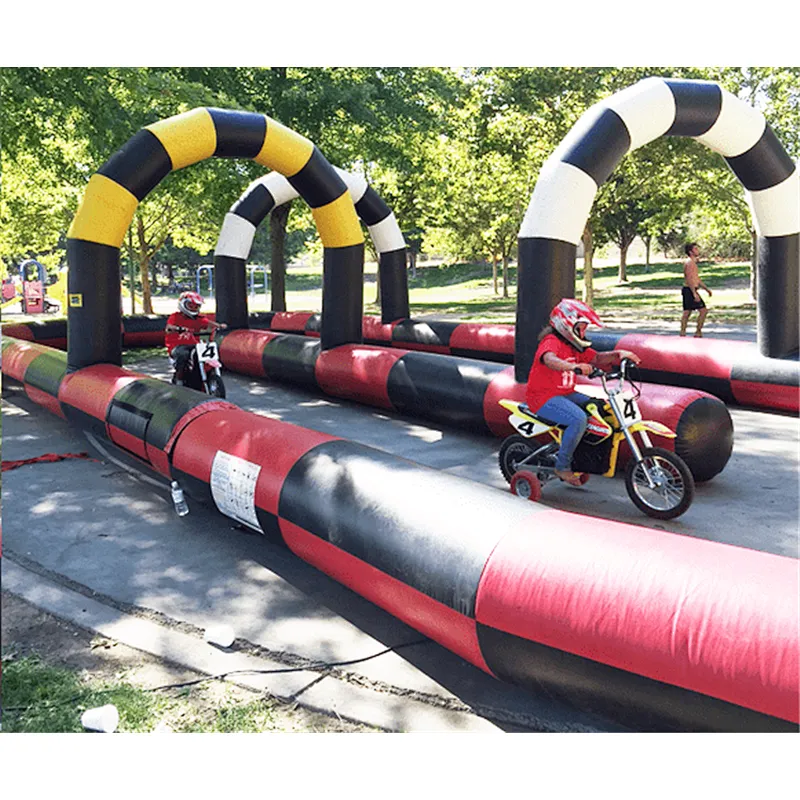 Giant Inflatable Sport Games,Inflatable Running Track,Inflatable Racing Track For Karting