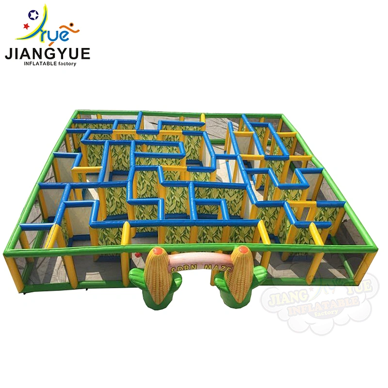 Outdoor Maze Rental, Inflatable Haunted Maze Inflatable Escape Game For Sale