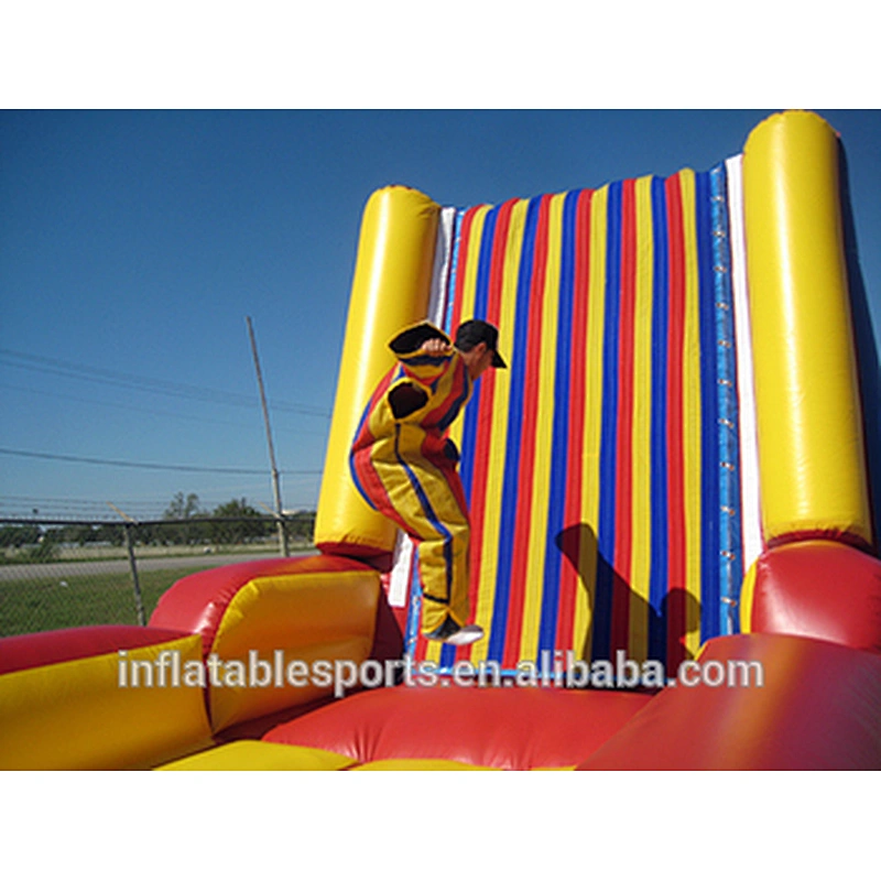 Customized Commercial Inflatable Sticky Wall For Sport Games,Giant Inflatable Air Climbing Wall Sticky Wall For Adults And Kids