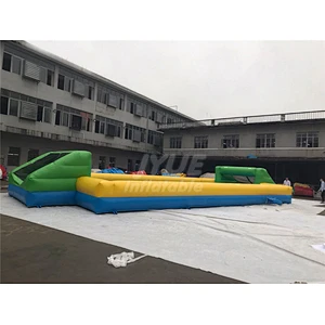 Outdoor Playground Soccer Court Inflatable Football Pitch Soccer Field For Sale