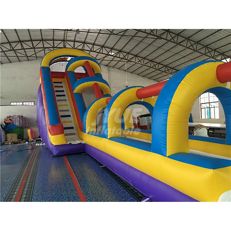 Outdoor Commercial Kids Inflatable Water Slide Pool Factory Supply Inflatable Slip And Slide