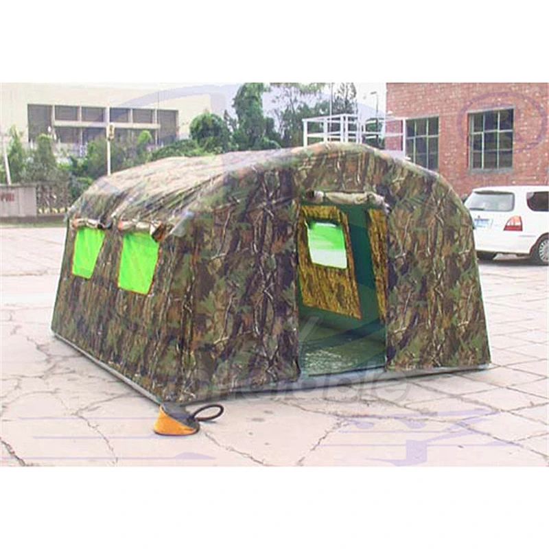 PVC Air Sealed Army Military Inflatable Tent For Emergency Shelter