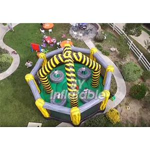 Alibaba China Supplier Inflatable Interactive Wrecking Ball Jumping Games For Party