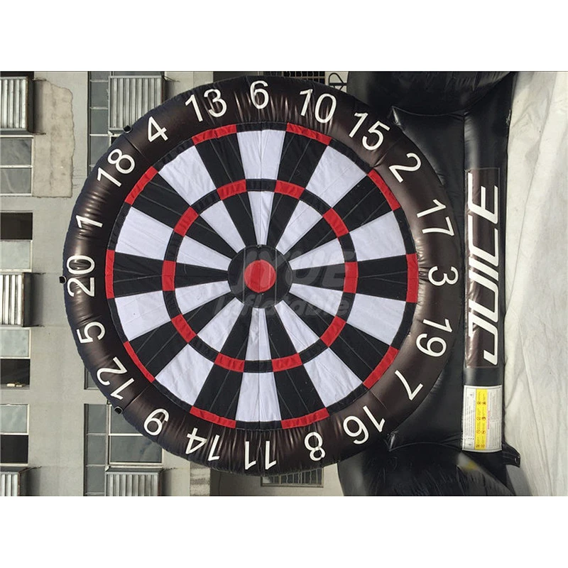 4/5/6m Height Customized Size Soccer Ball  Dart Inflatable Sticky Dart Board Games