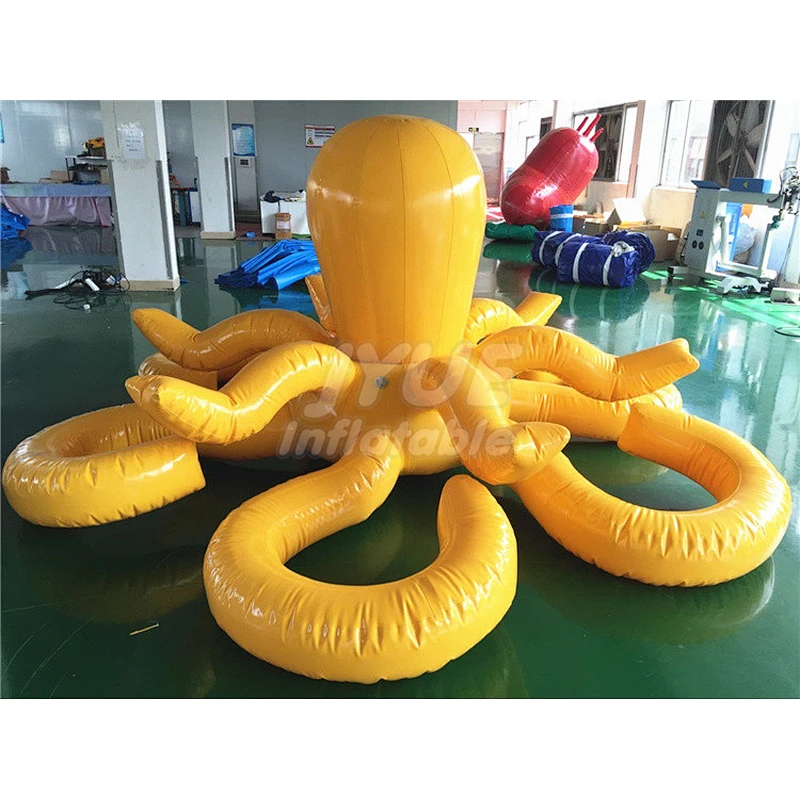 Summer Water Toy Floating Inflatable Octopus Water Toys For Pool Jumbo Inflatable Publicity