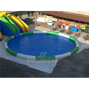 Good Price Pool Blow Up Water Slide Inflatable Water Park Games