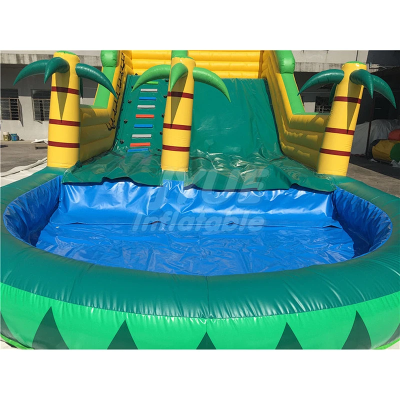 Tropical Factory Price Of Inflatable Water Slide ,Commercial Blow Up Water Slide For Sale