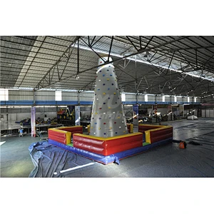 Attractive Outdoor Inflatable Sport Inflatable Climbing Wall, Inflatable Rock Climbing With The Safety Belt