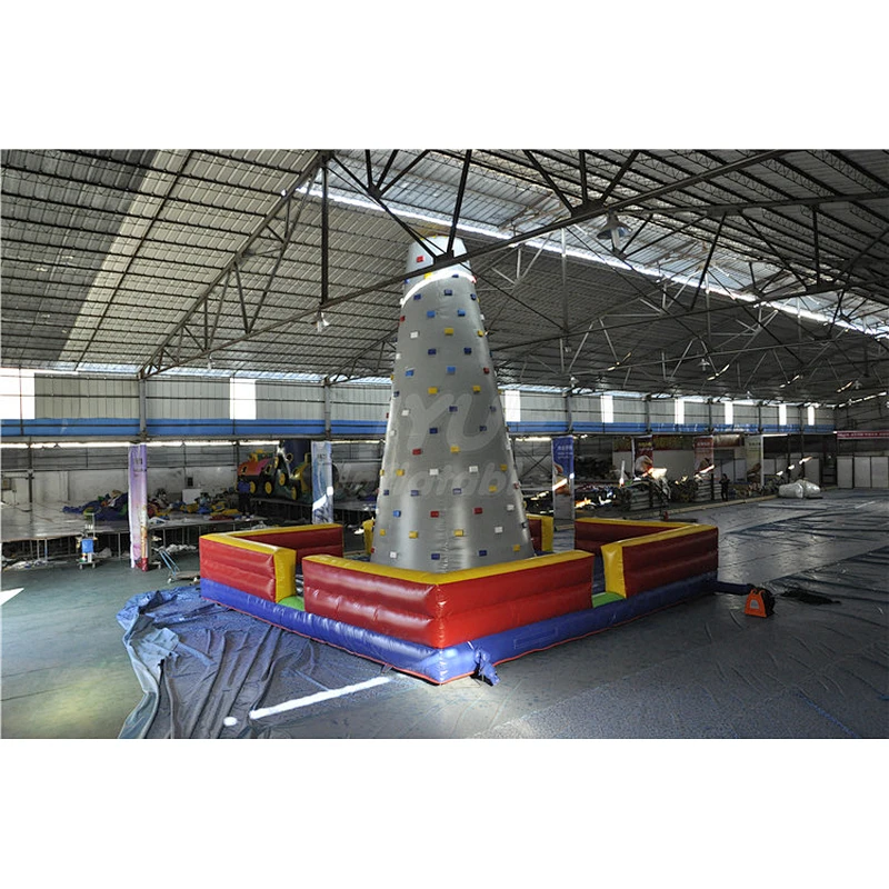 Attractive Outdoor Inflatable Sport Inflatable Climbing Wall, Inflatable Rock Climbing With The Safety Belt