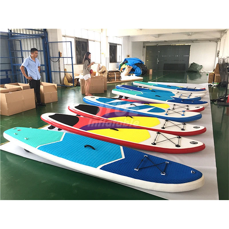Easy Carrried Double Layer Full Set Surfing Inflatable Paddle Board With Full Set Sail