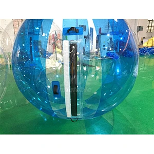 Blue Color Walking Bubble Ball Walk On Water Inflatable Ball For Rental