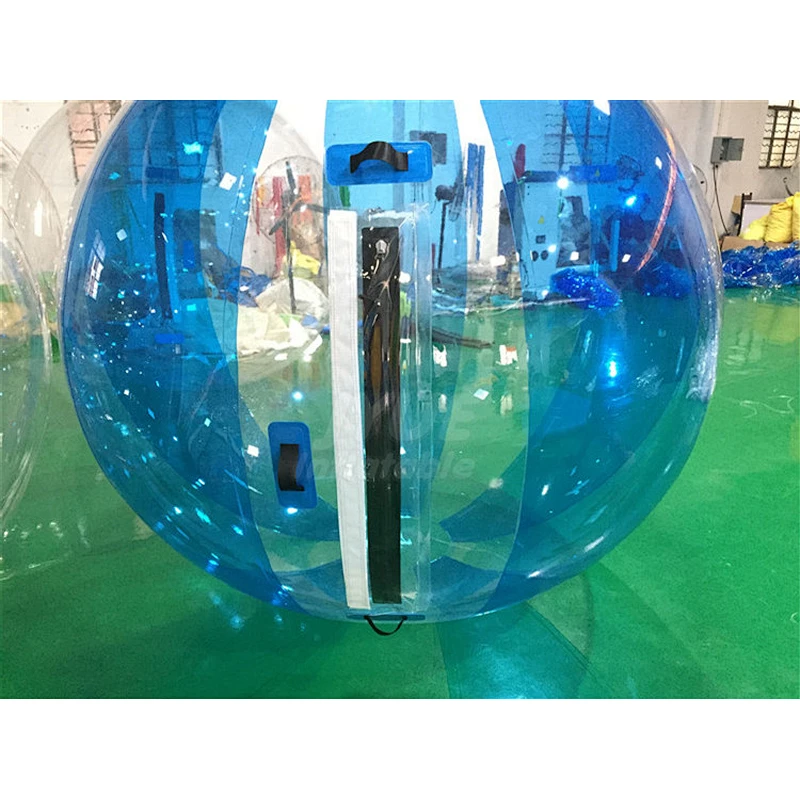 Blue Color Walking Bubble Ball Walk On Water Inflatable Ball For Rental