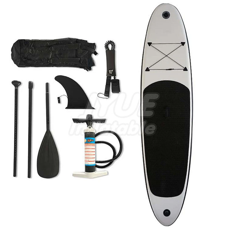 Dual Chamber Stand Up Inflatable Paddle Board With Travel Bag And Seat