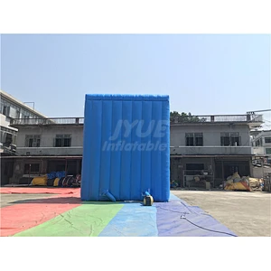 Climbing Mountain Kids And Adults Inflatable Rock Climbing Wall Games For Sale