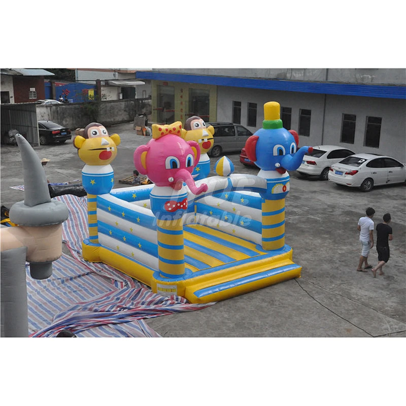 Kids Castle Commercial Juming Bouncy Castle Inflatable Animal Bounce House