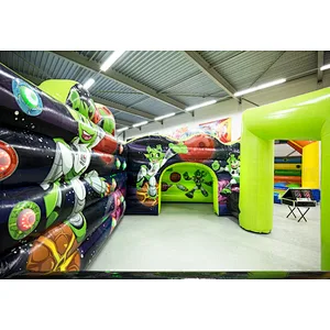 Inflatable Interactive Playzone Race Challenge Interactive Game For Sale