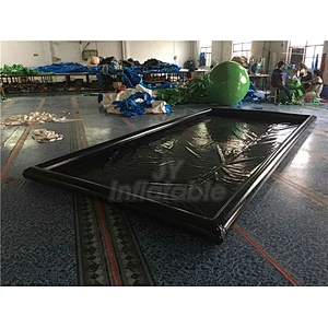 Heavy Duty Inflatable Car Wash Mat Cleaning Garage Plastic Floor Containment Mats