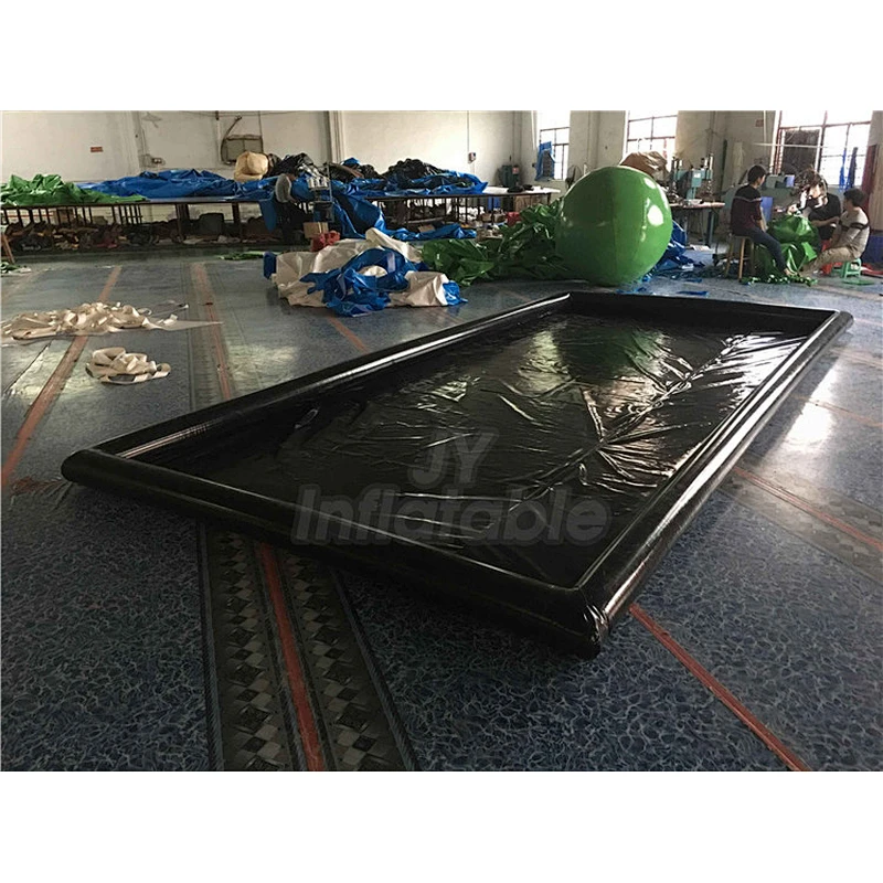 Heavy Duty Inflatable Car Wash Mat Cleaning Garage Plastic Floor Containment Mats