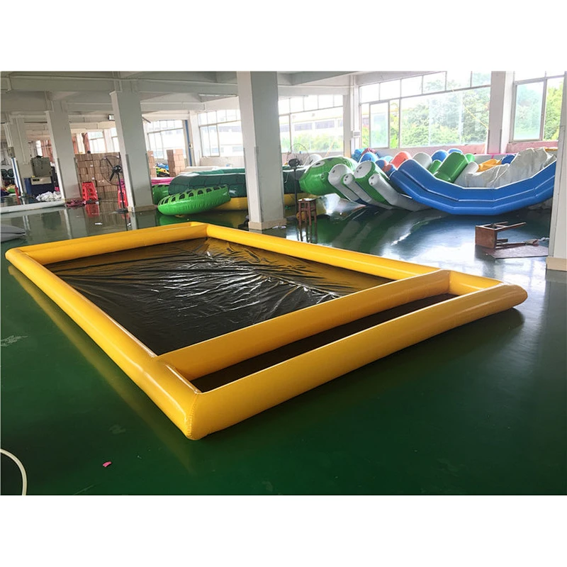 Commercial Machine Customized Water Containment Mat Pvc Portable Inflatable Car Wash Mats