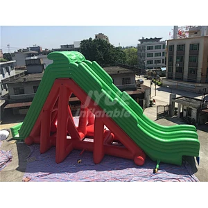 Hot Sale Inflatable Floating Water Slide Clearance Adult Size Inflatable Water Pool Slide For Kids And Adults