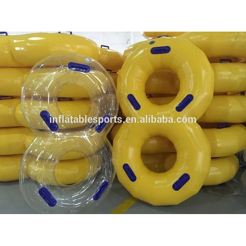 Water Park Slides Pure PVC Two Person Inflatable Floating Water Tubes Manufacturer