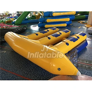 PVC Tarpaulin Inflatable Flying Fish Toys For Jet Ski Water Game Sport Toys