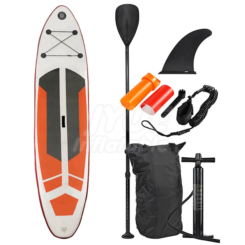 Whole Set Lightweight Soft Top Air Inflate Sup Paddle Board Race Stand Up Manufacturer