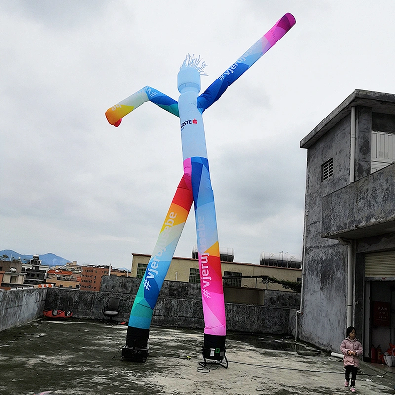 8m Height Wind Dancer Air Puppets Advertising Blower Dancer Tube Man For Sale