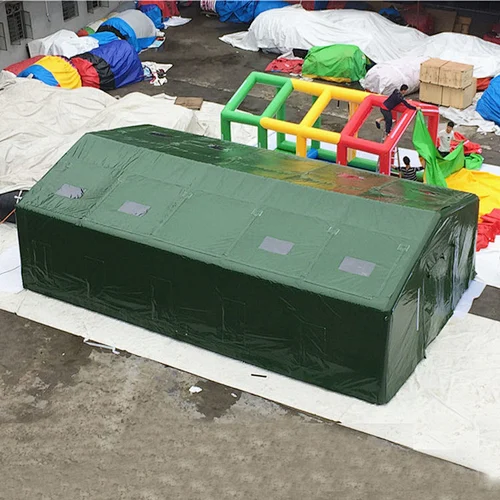 Large Outdoor Easy Moving Military Camping Army Inflatable Tent