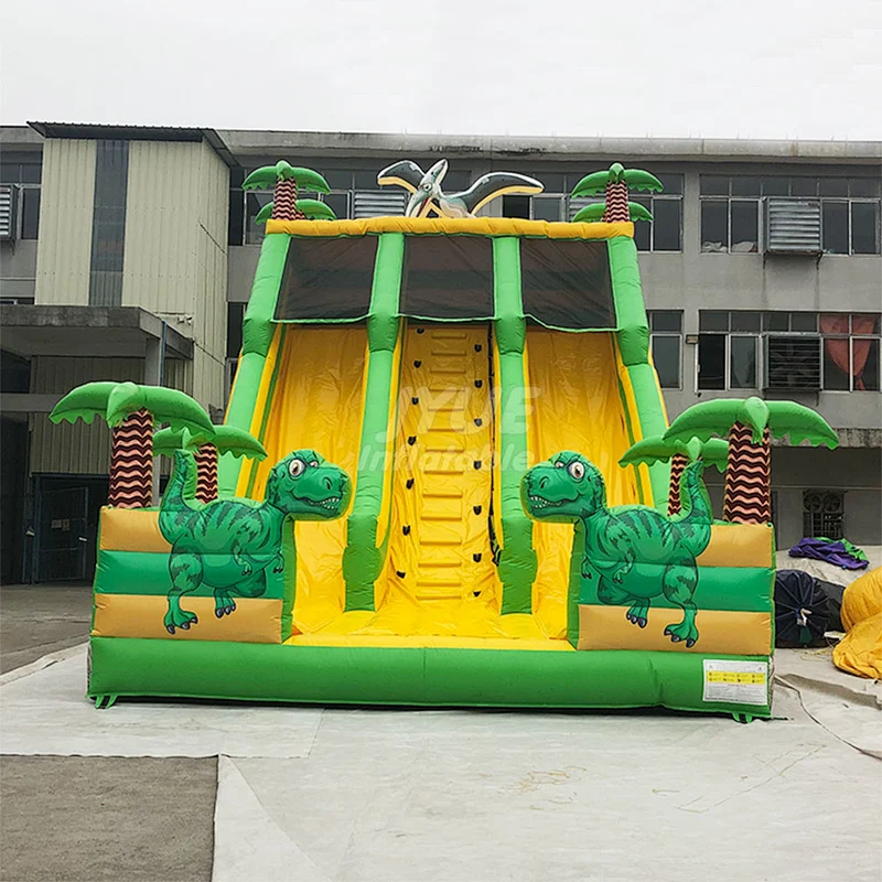 Indoor Or Outdoor Animal World Inflatable Jumping Slide For Kids