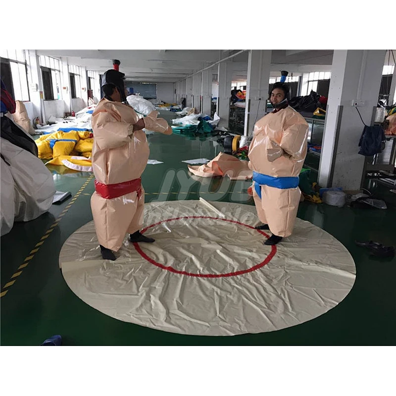 Adults And Kids Inflatable Sumo Wrestling Suits With Gloves For Sale