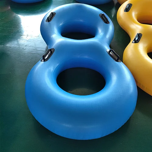 Factory Wholesale Customized 2 Person Waterpark Double Tube For Wave Pool Float