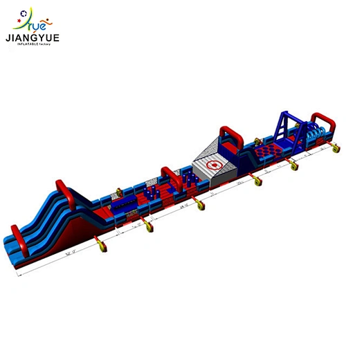 Super Inflatable Obstacle Course For Kids Warrior Dash Inflatable Obstacle Course