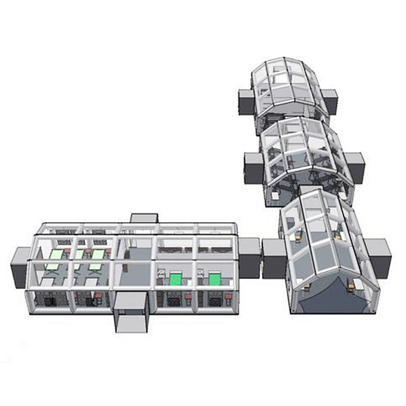 50 Person CE Certificate Mobile Hospital Tents Rescue Tents Emergency For Isolation