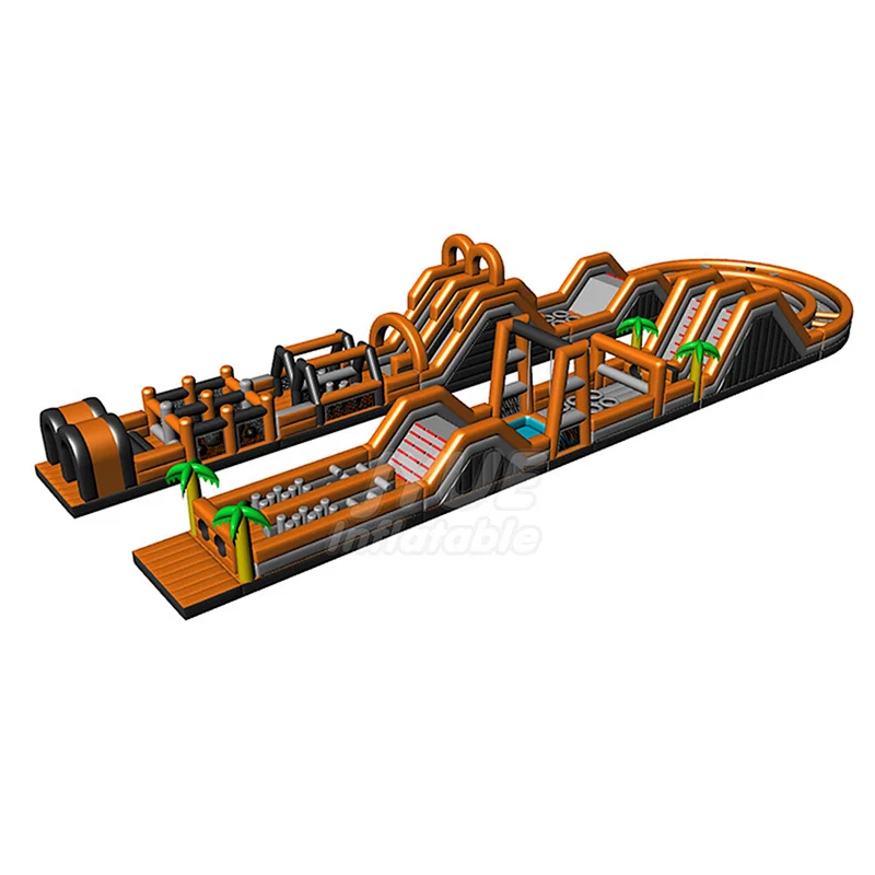 Professional Hot Sale Factory Price Massive Inflatable Obstacle Course
