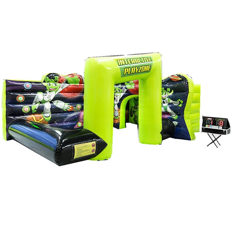 Inflatable Interactive Playzone Race Challenge Interactive Game For Sale