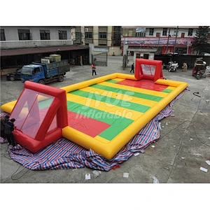 Indoor Portable Soccer Area Inflatable Football Field  For Sale