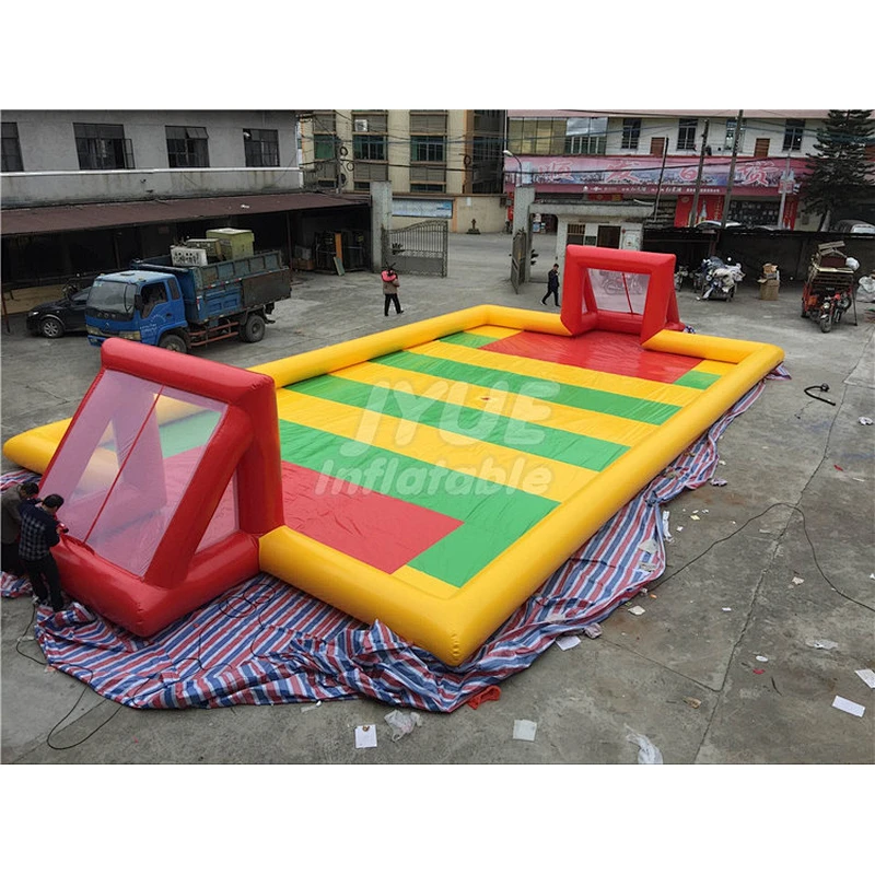 Indoor Portable Soccer Area Inflatable Football Field  For Sale