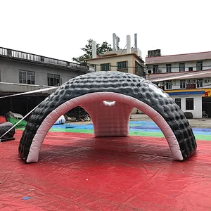 Eco-friendly PVC Tarpaulin Large Spider Dome Tent Inflatable Tent For Advertising