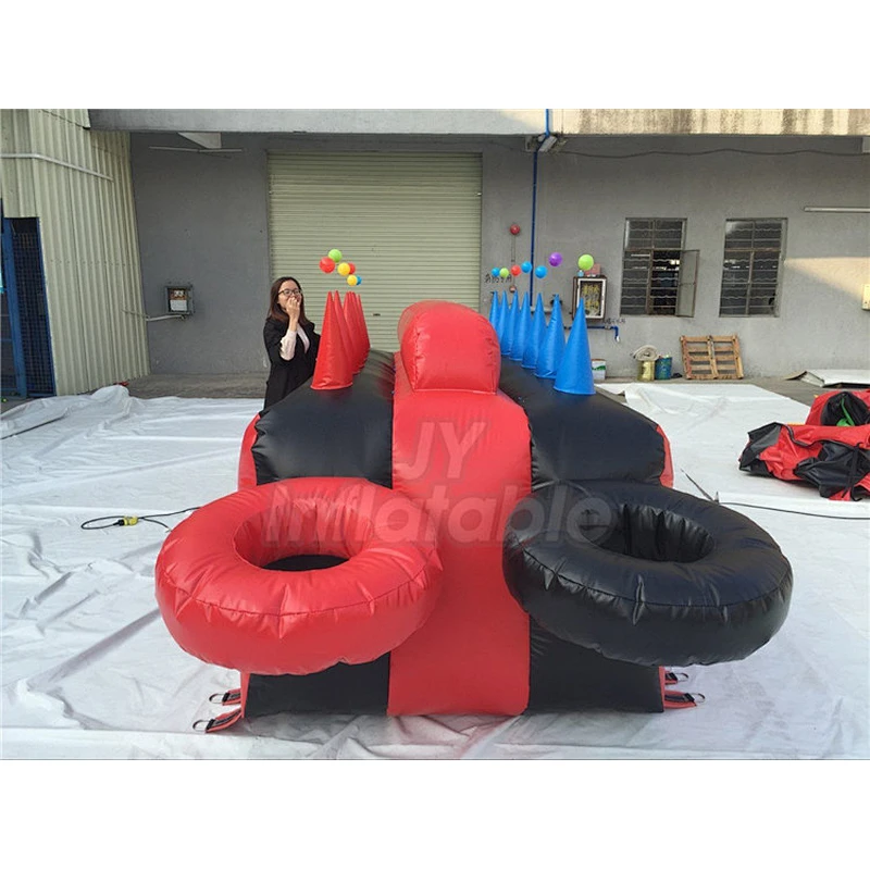 Kids Fun Inflatable Bowling Floating Ball Game Interactive Inflatable Potato Game Air Ball Challenge Game