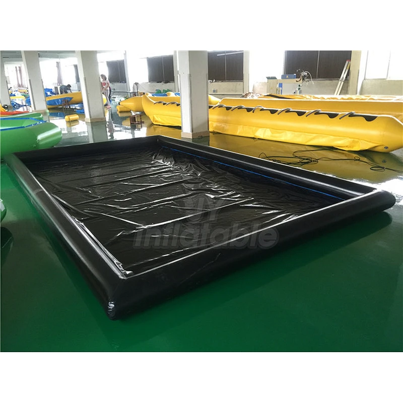 Heavy Duty Inflatable Car Wash Mat Cleaning Garage Plastic Floor Containment Mats