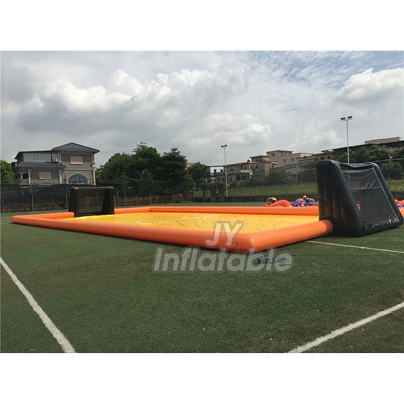 Portable IndoorUsed Football Field Equipment Sport Court Arena Inflatable Water Soap Football Field