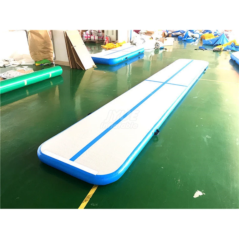 Cheap Inflatable Air Mattress Air Track Factory 5m Slip Slide Inflatable Tumble Track Trampoline  Wholesale Price For Home