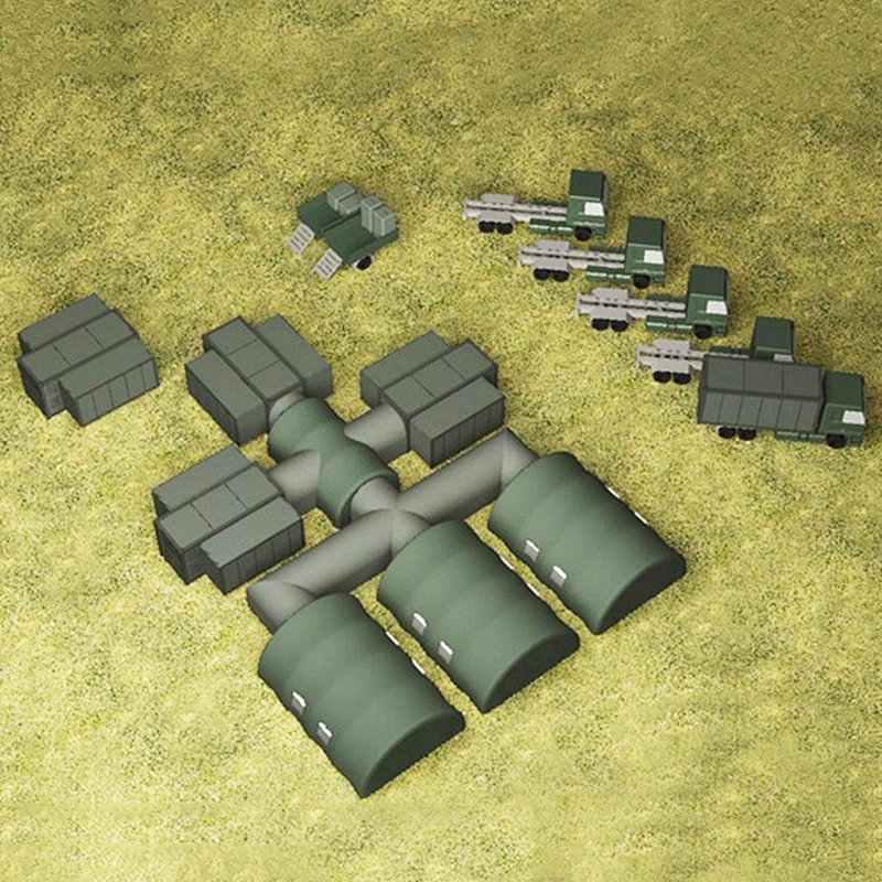Fireproof Commercial Use Inflatable Army Medical Tent