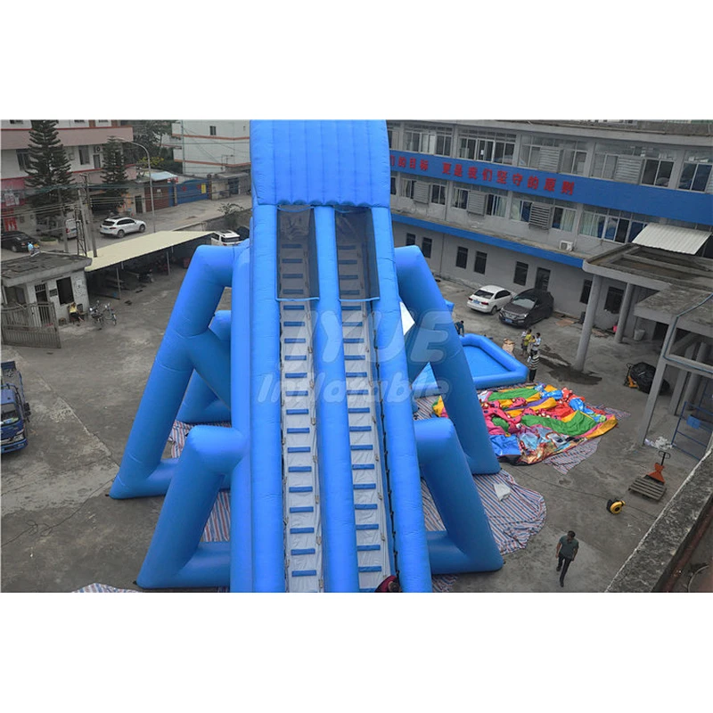 Heavy Duty Inflatable Water Slides ,  Banzai Adult Size Inflatable Screamer Water Slide Pool
