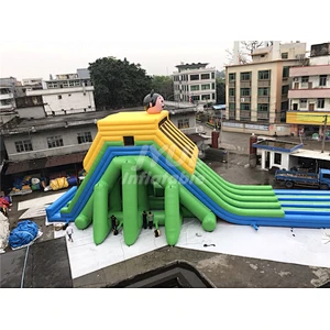 Commercial Four Lane Water Slide Price Inflatable Comercial Inflatable Water Slide Clearance For Kids And Adults